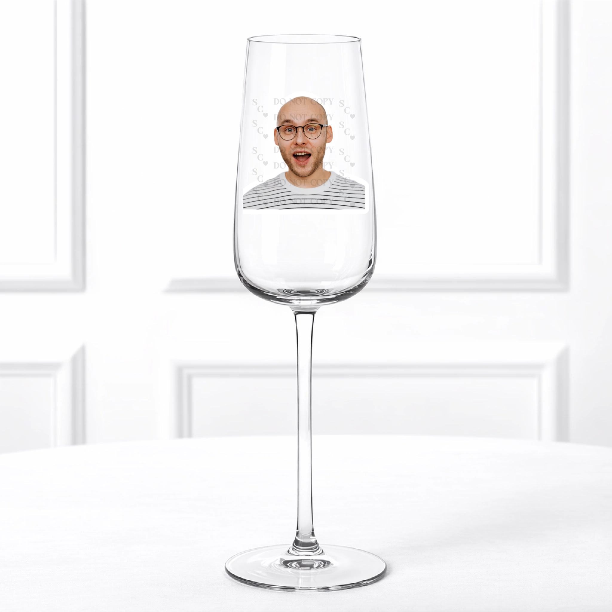 UVDTF - Face with with outline