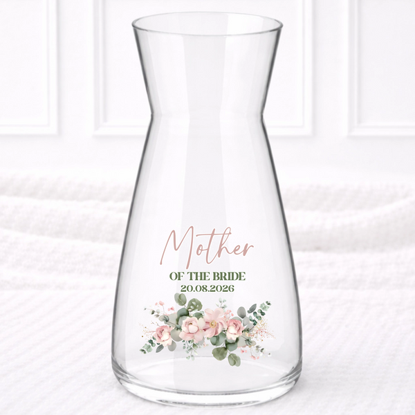 UVDTF - Pink Floral Mother of the Vase Decal