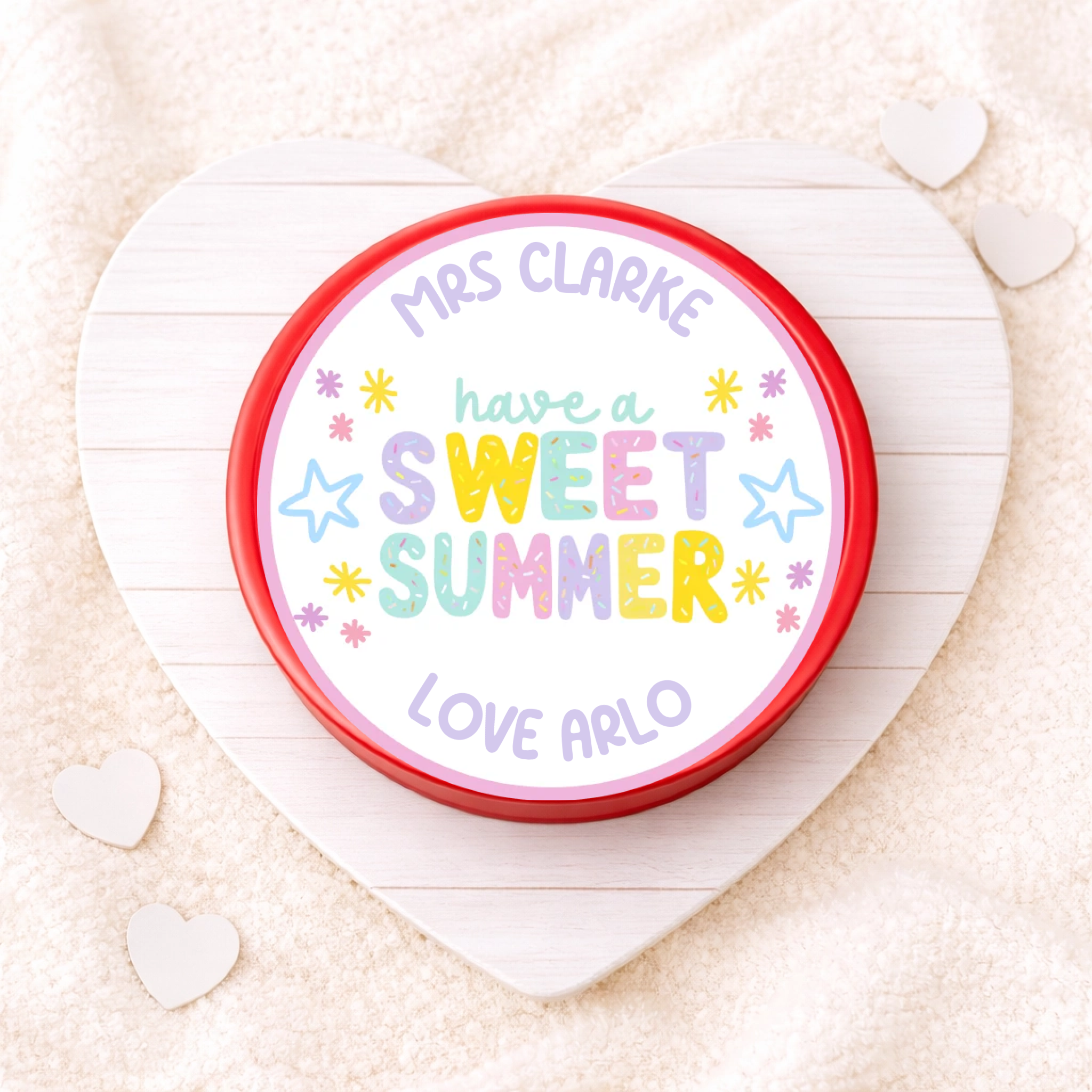 Chocolate Tub Decal - Teacher 1