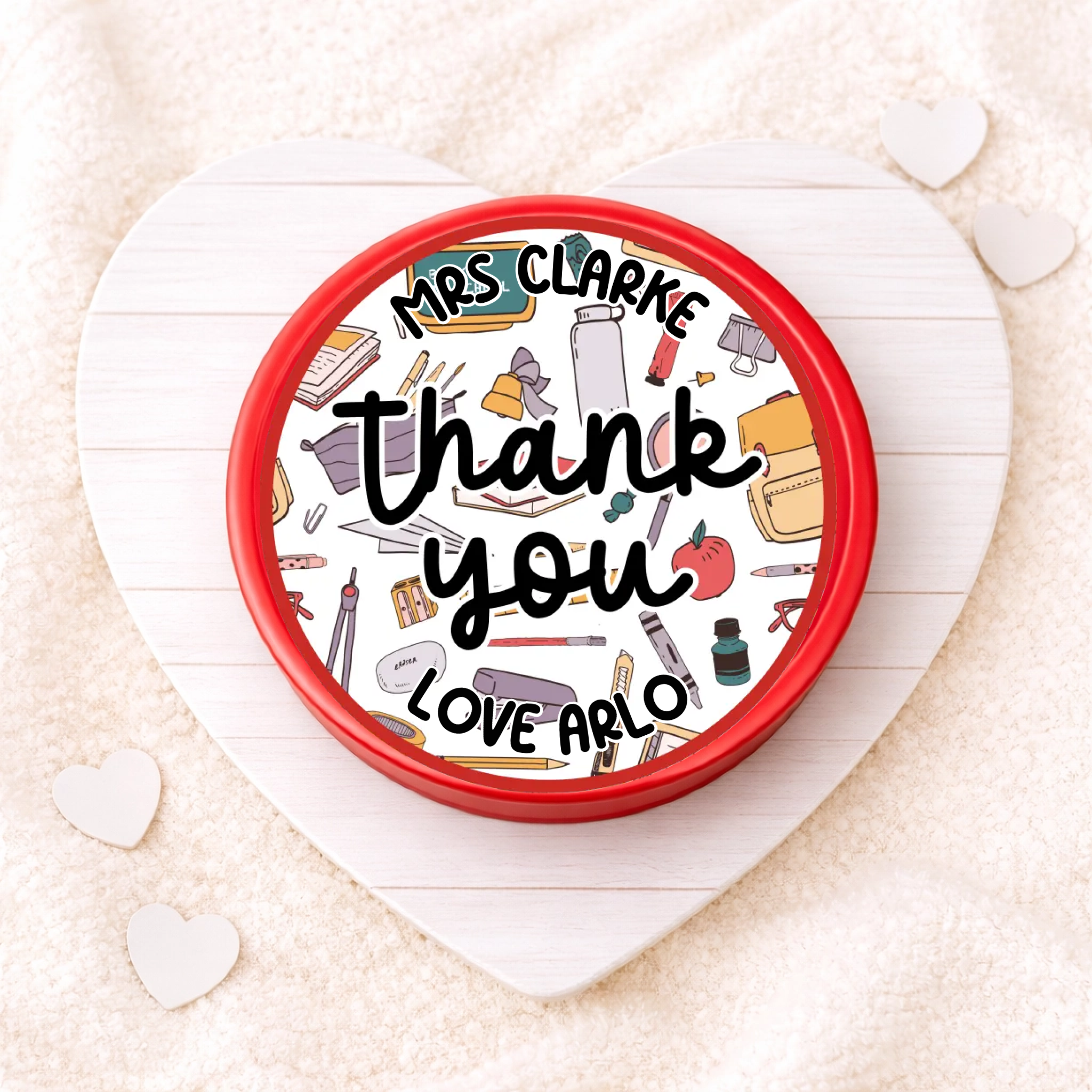 Chocolate Tub Decal - Teacher 2