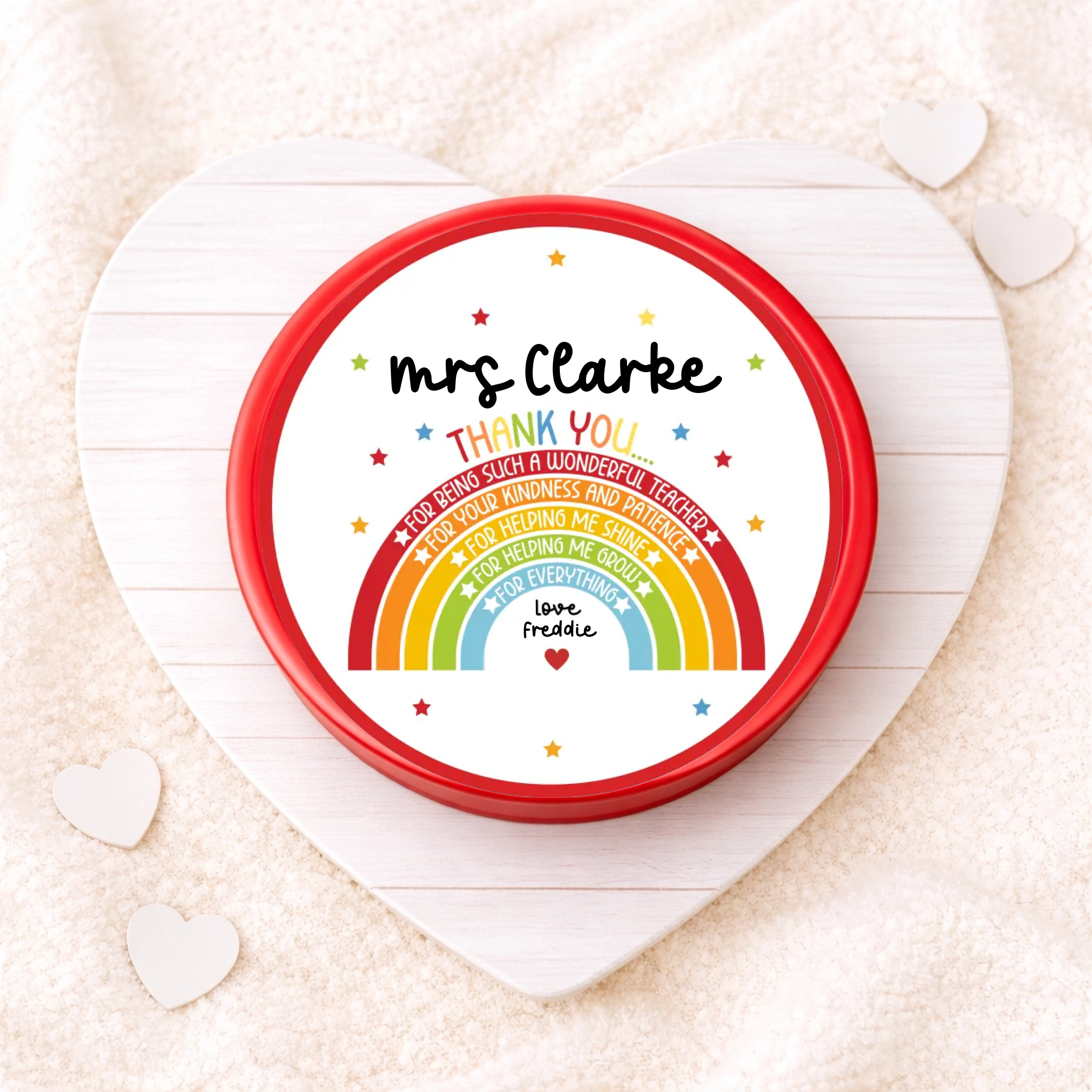 Chocolate Tub Decal - Teacher 3