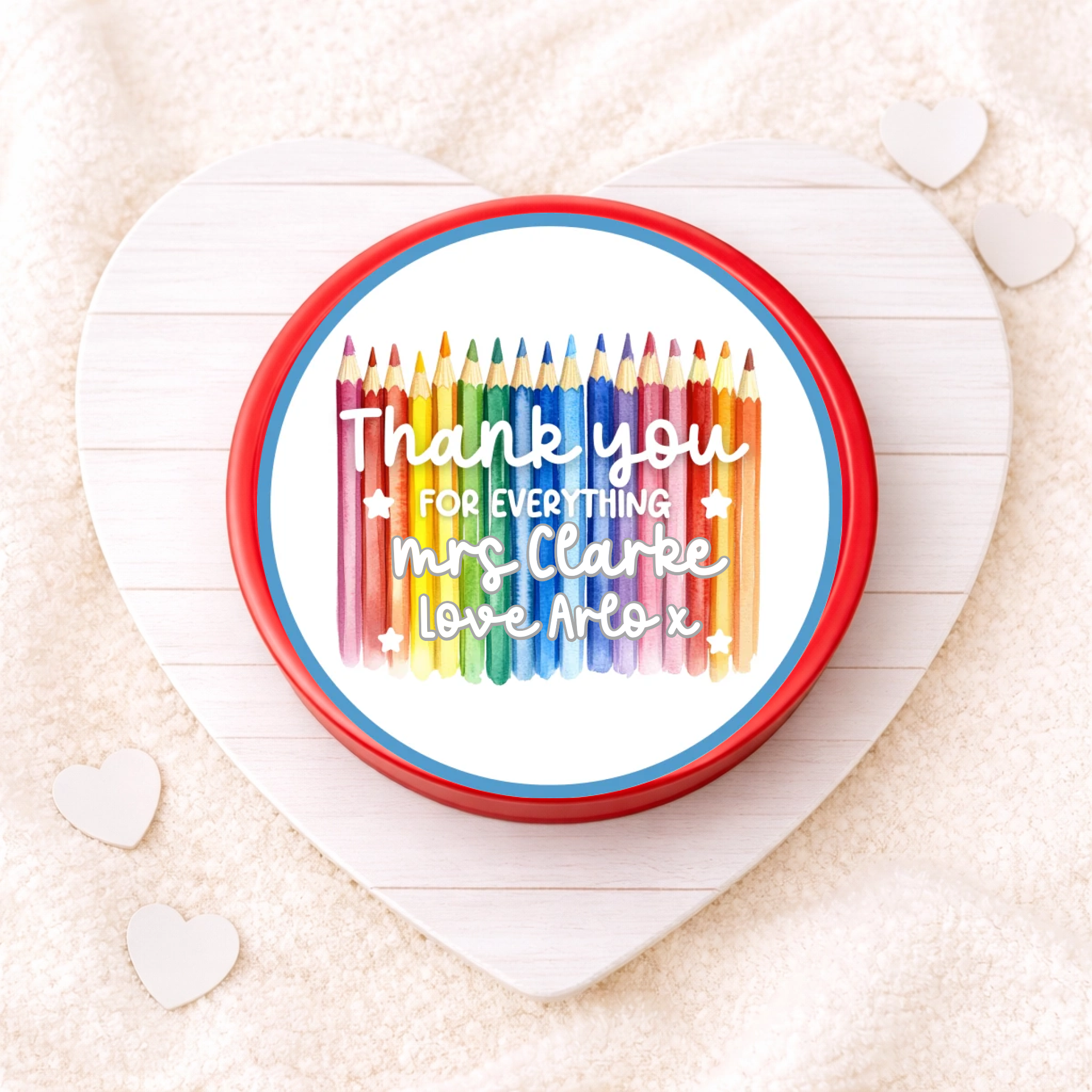 Chocolate Tub Decal - Teacher 4