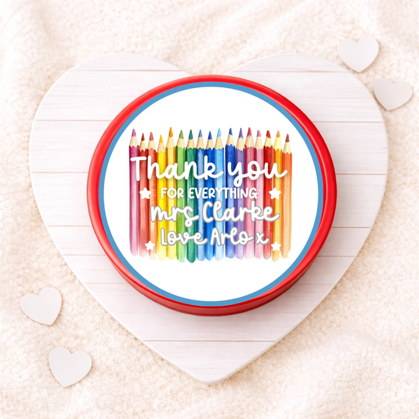 Chocolate Tub Decal - Teacher 4