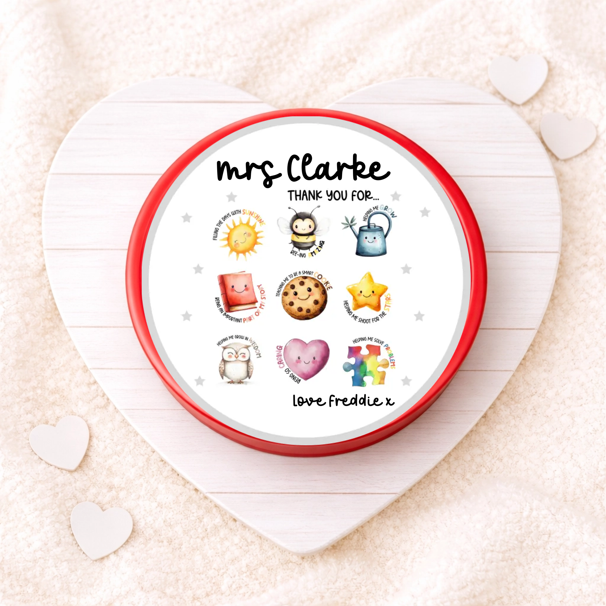 Chocolate Tub Decal - Teacher 5