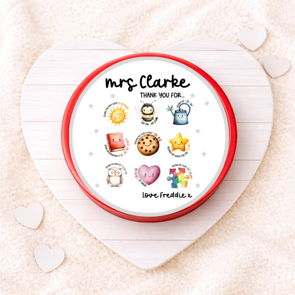 Chocolate Tub Decal - Teacher 5