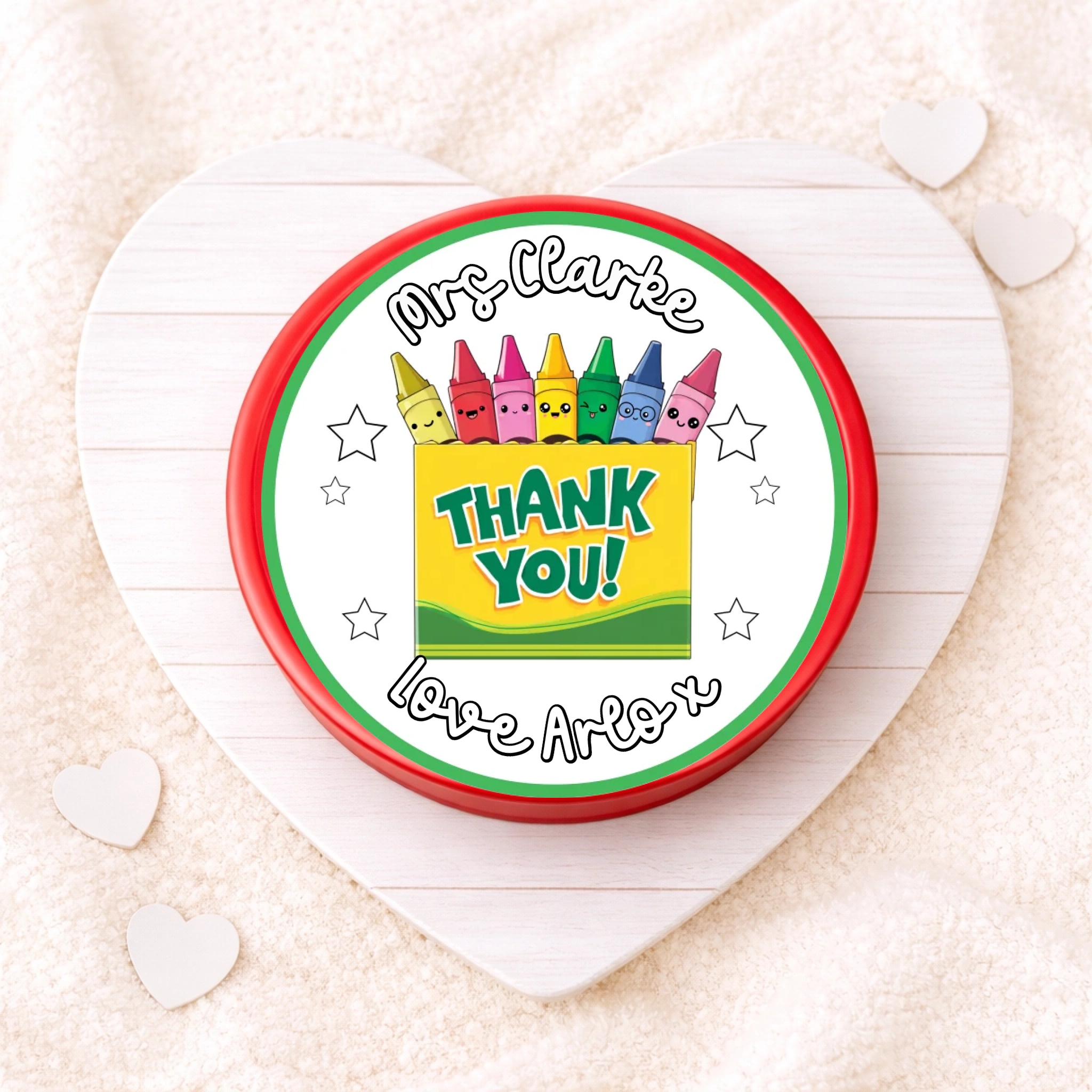 Chocolate Tub Decal - Teacher 6