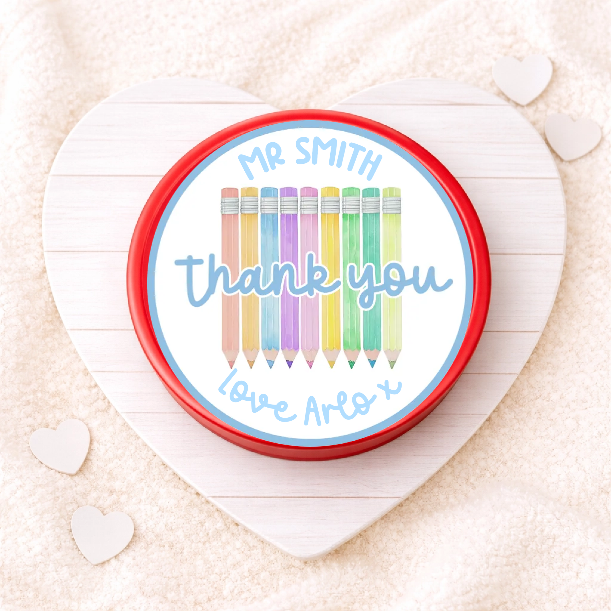 Chocolate Tub Decal - Teacher 7