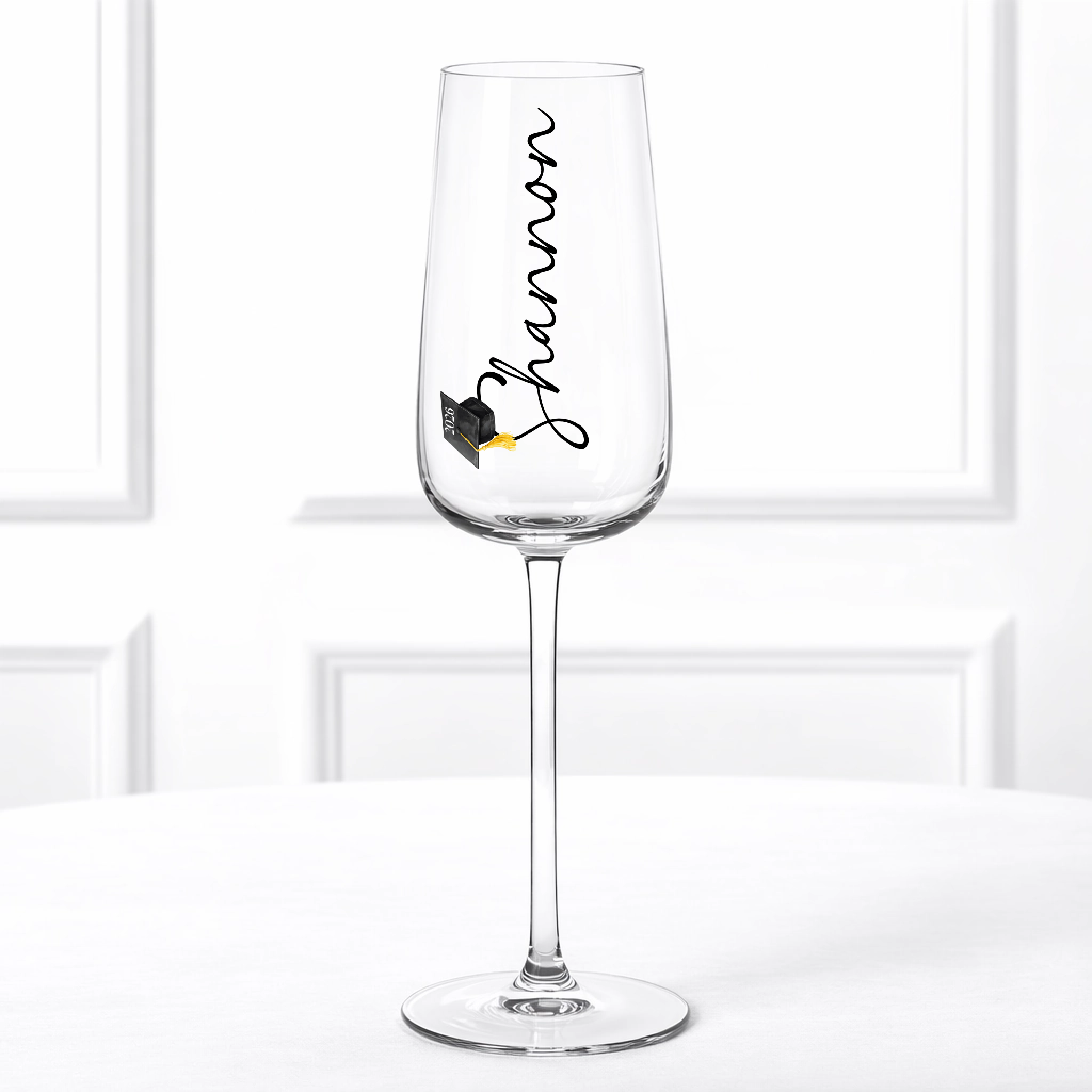 UVDTF  - Graduation Glass Name Decal