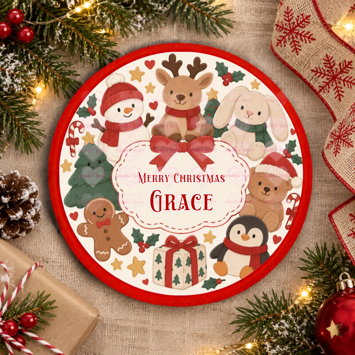 Chocolate Tub Decal - Cuties