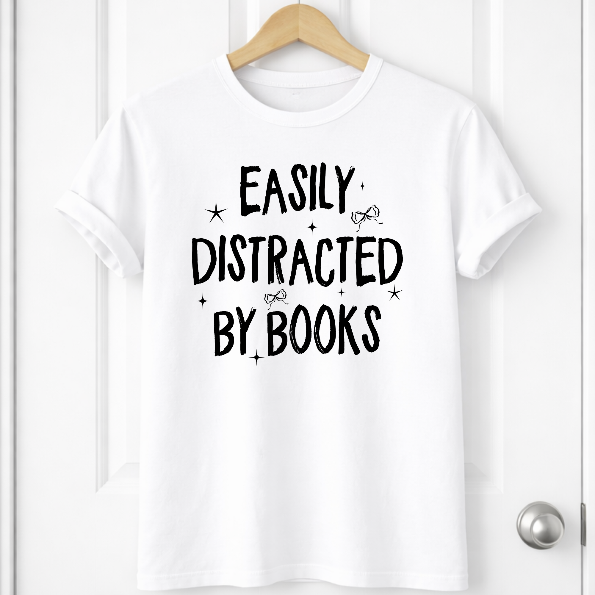 DTF - Easily distracted by books