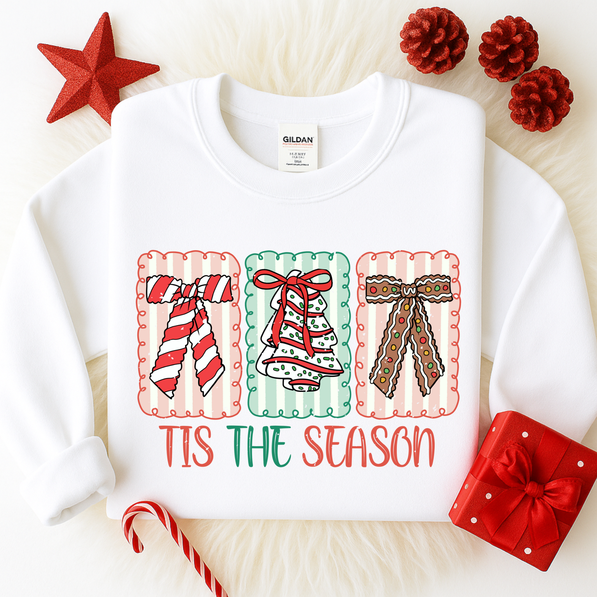 DTF - Tis the Season Christmas Bows