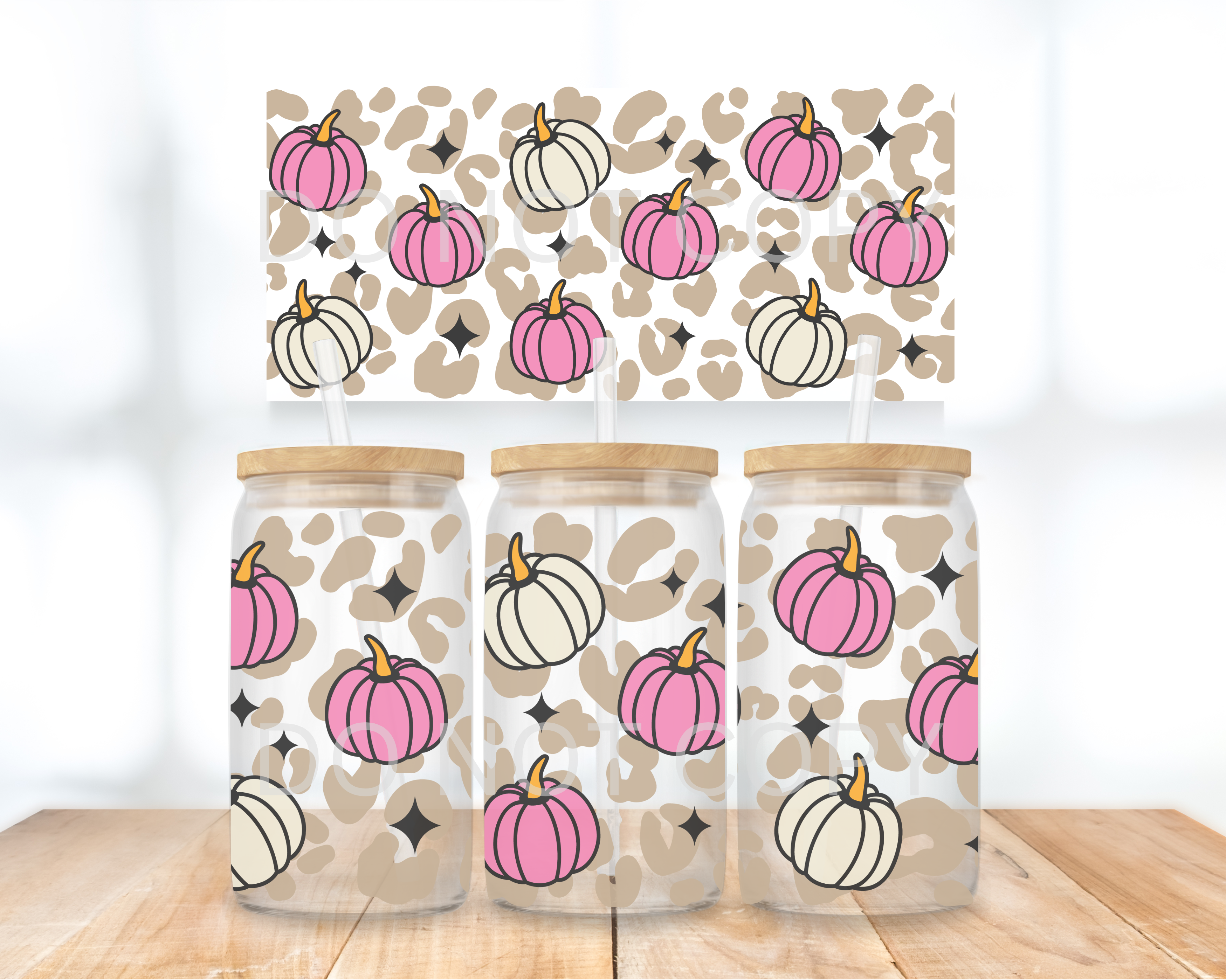 UVDTF - Leopard pumpkins