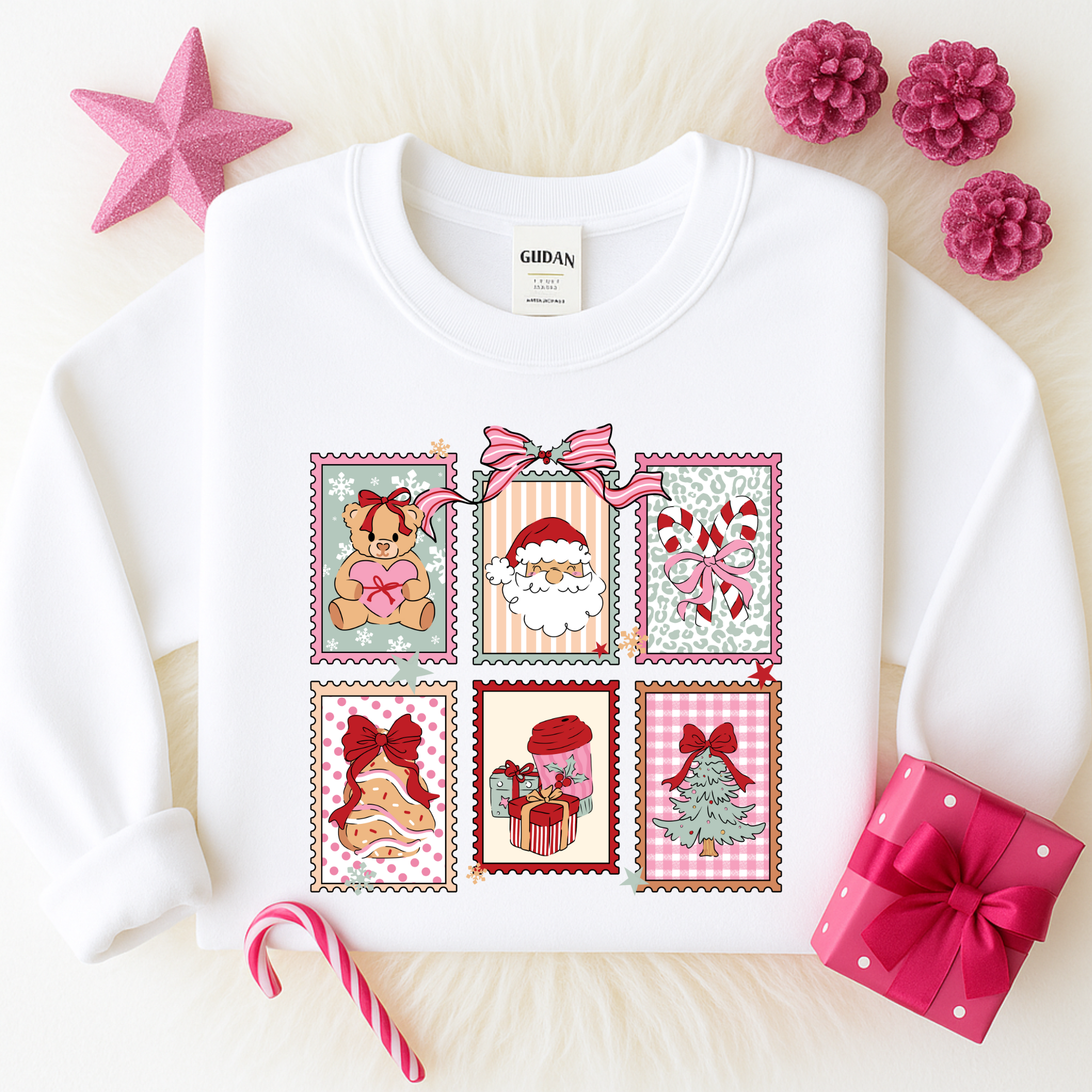 DTF - Christmas Stamps