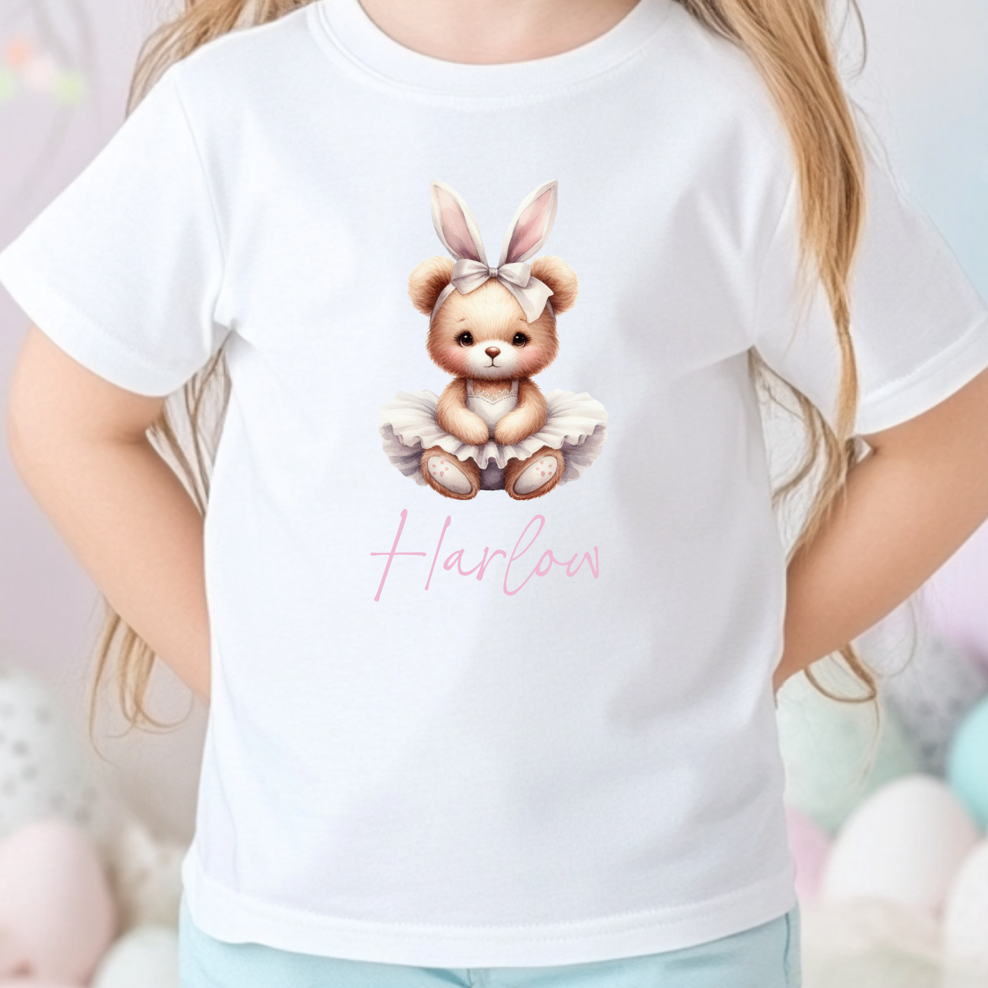 DTF Decal - Teddy In A TuTu