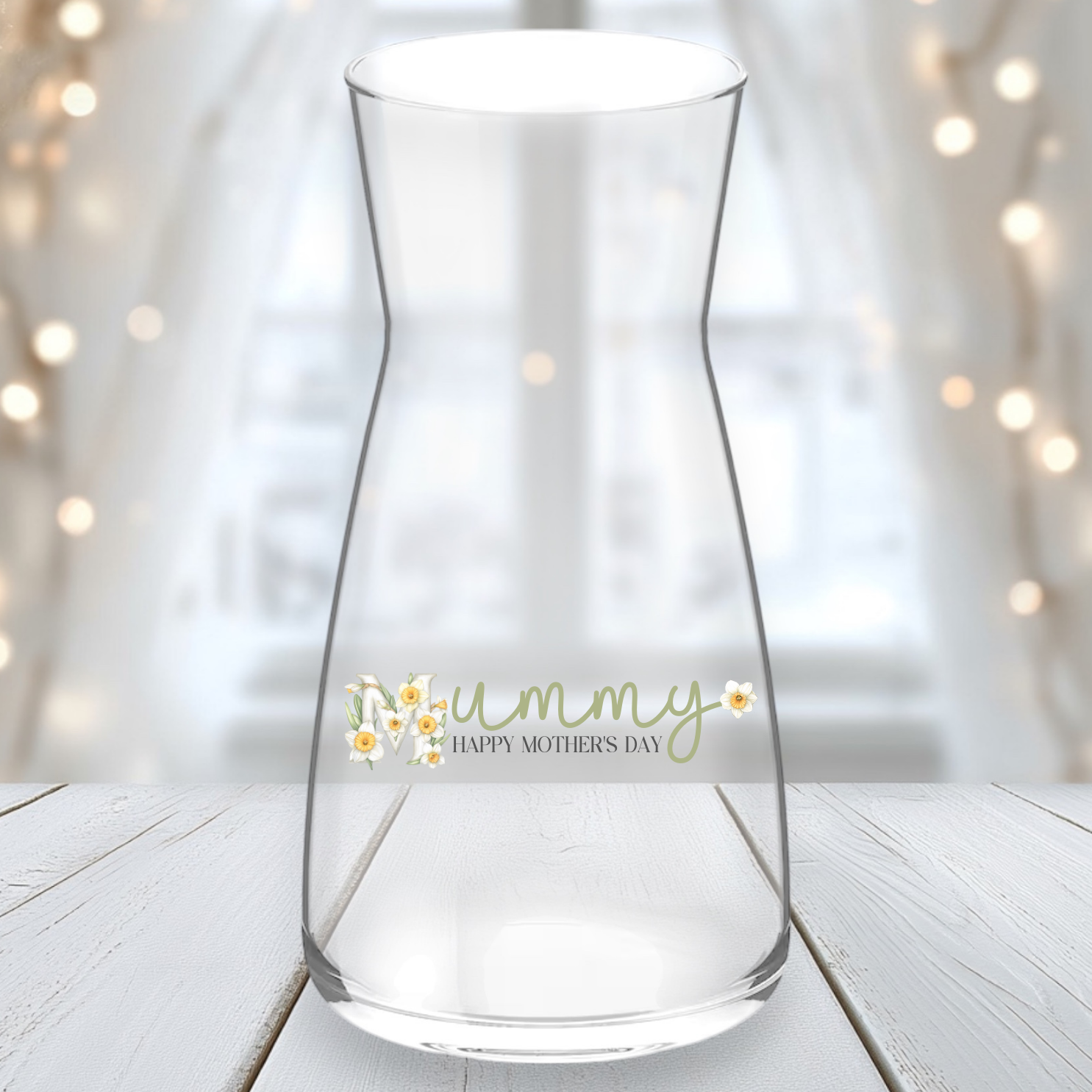 UVDTF  - Daffodil Mummy Vase Decal