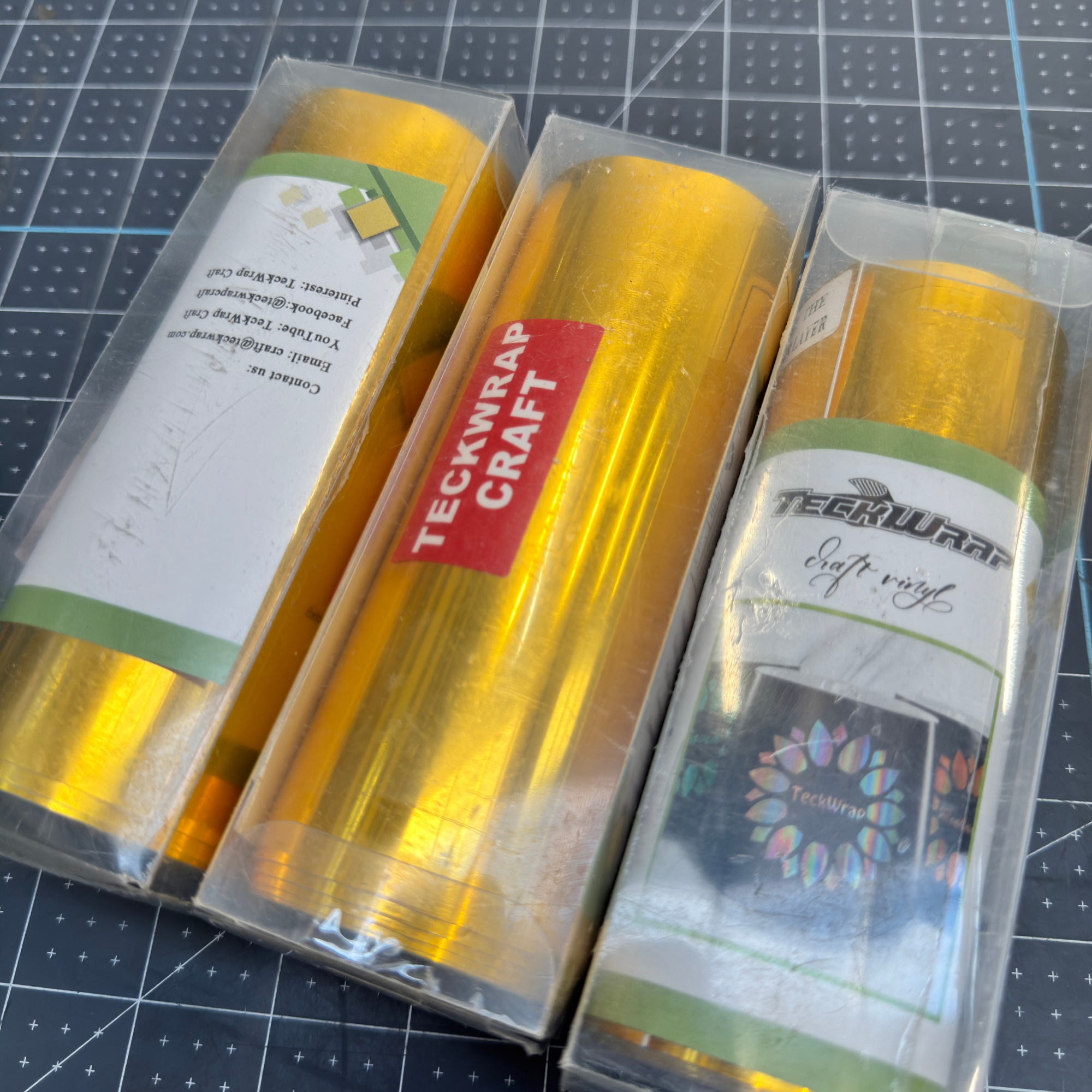 Teckwrap Joy Rolls - Mirror Chrome Gold
