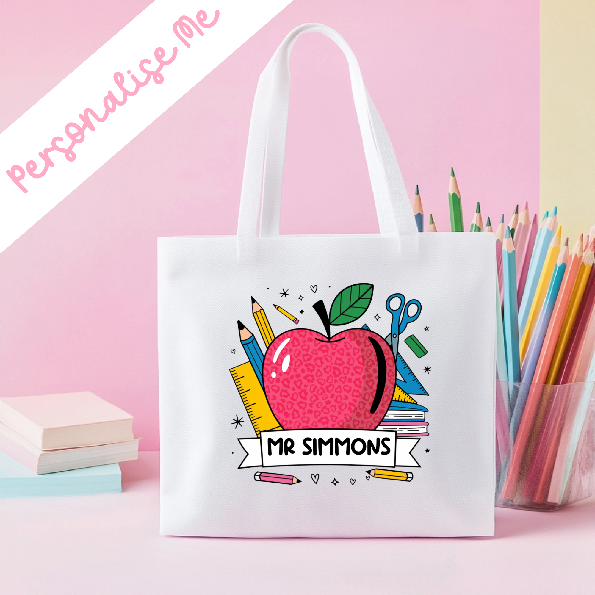 DTF -  Personalised Apple & Stationery