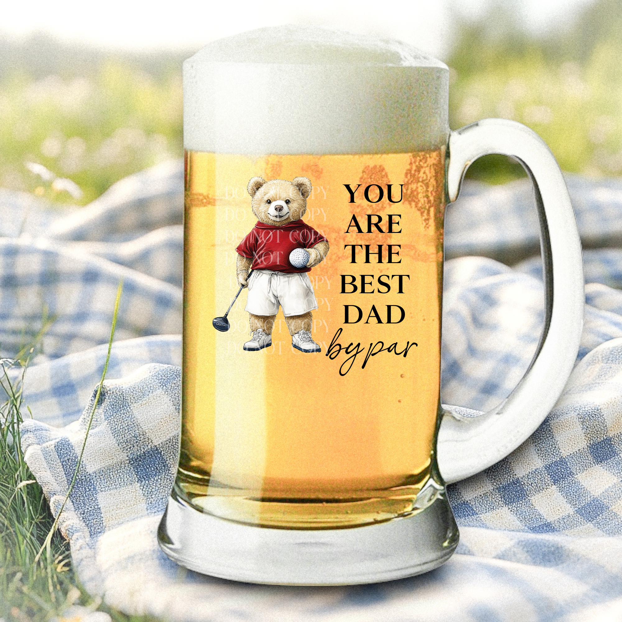UVDTF - Best Dad by Par Tankard
