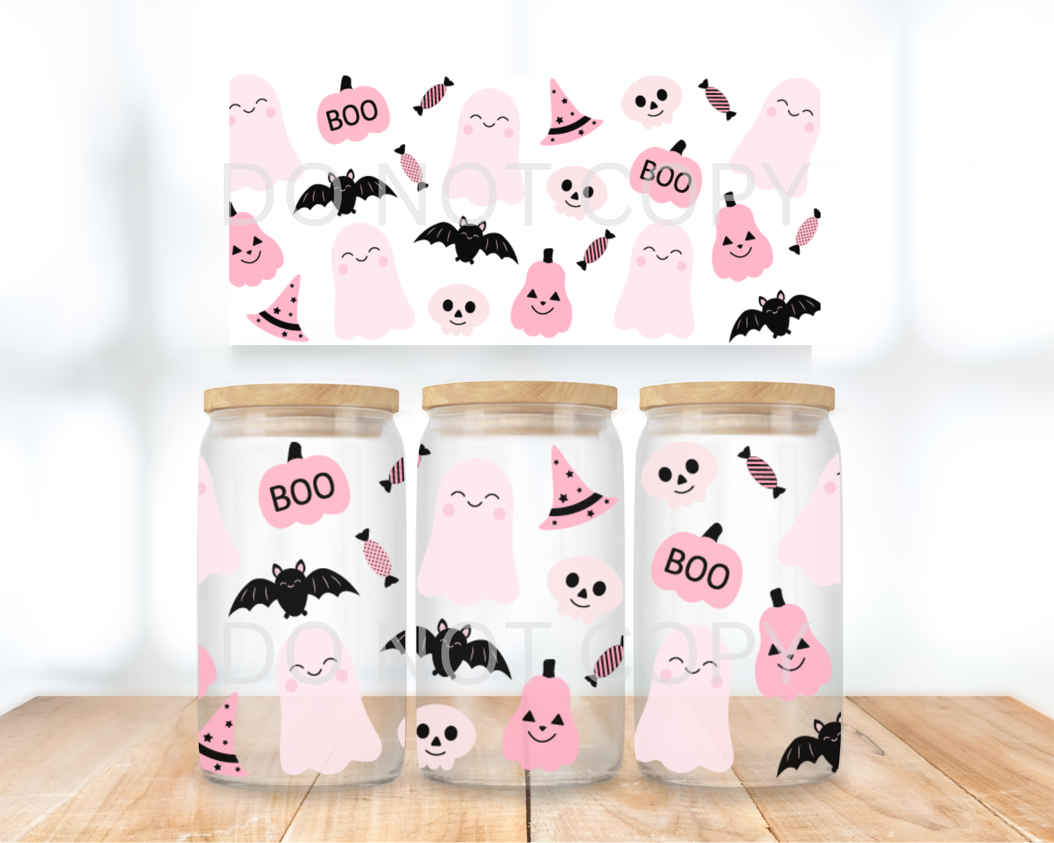 UVDTF - Pink Halloween