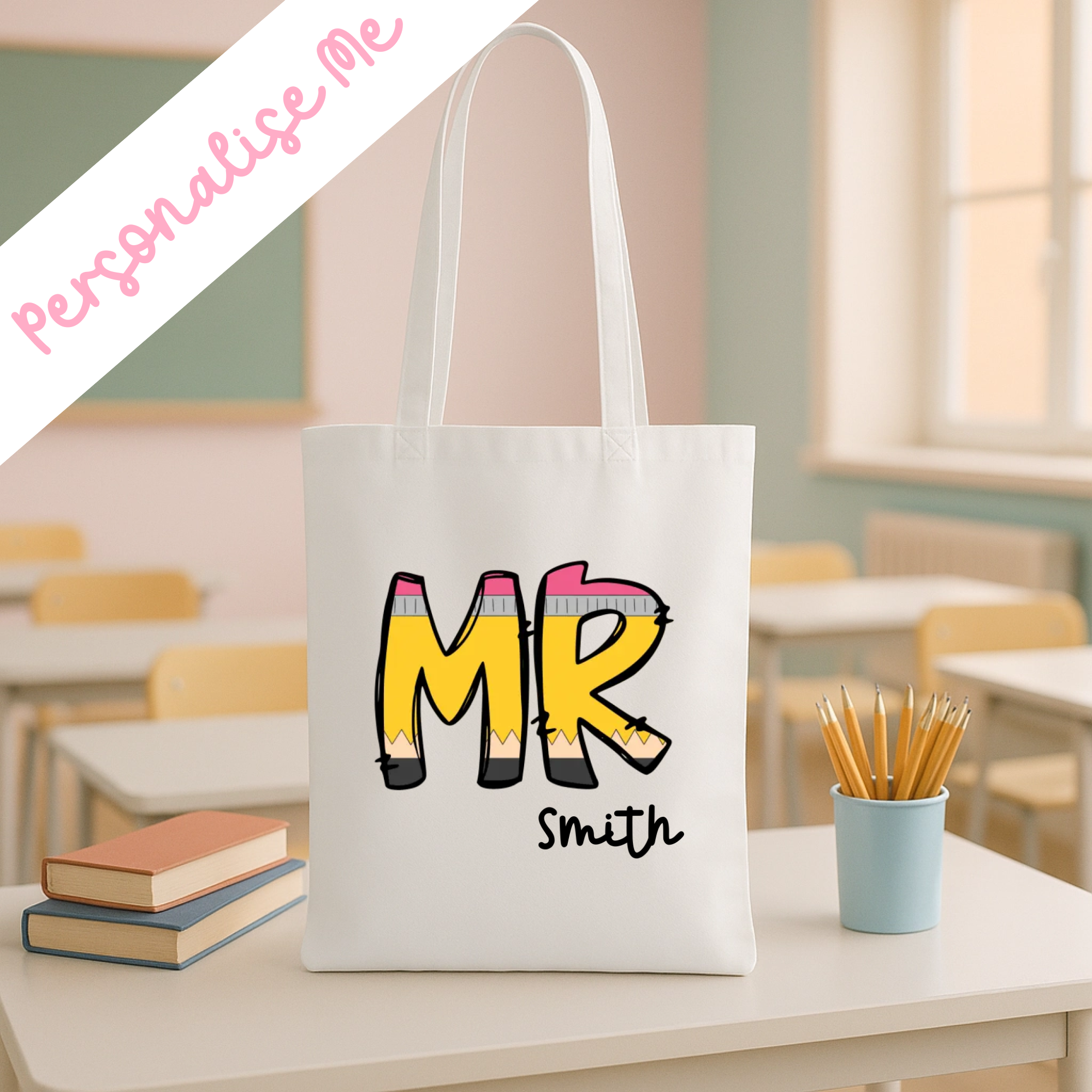 DTF -  Personalised Mr Graffiti Pencil
