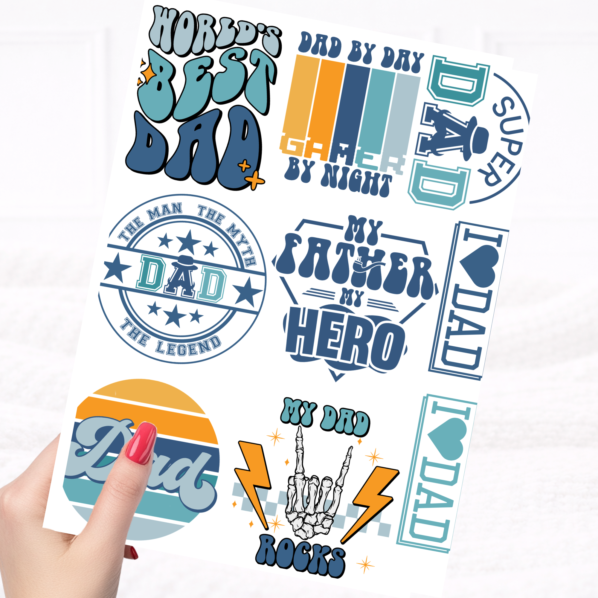 UVDTF Fathers Day Sheet 5