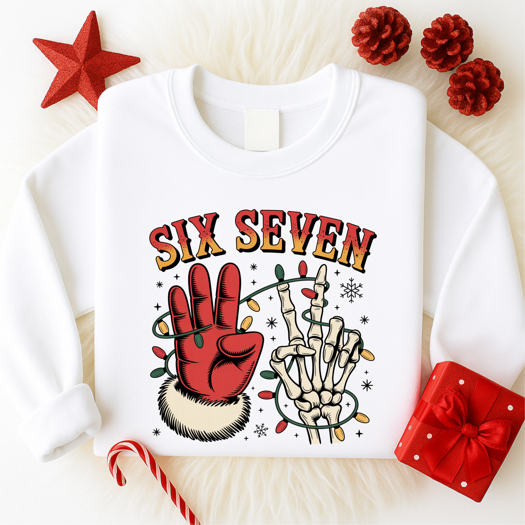 DTF - 67 Santa & Skeleton Hand