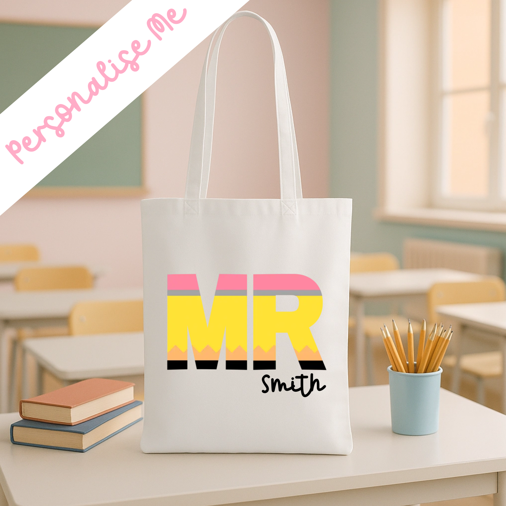 DTF -  Personalised Pencil Mr