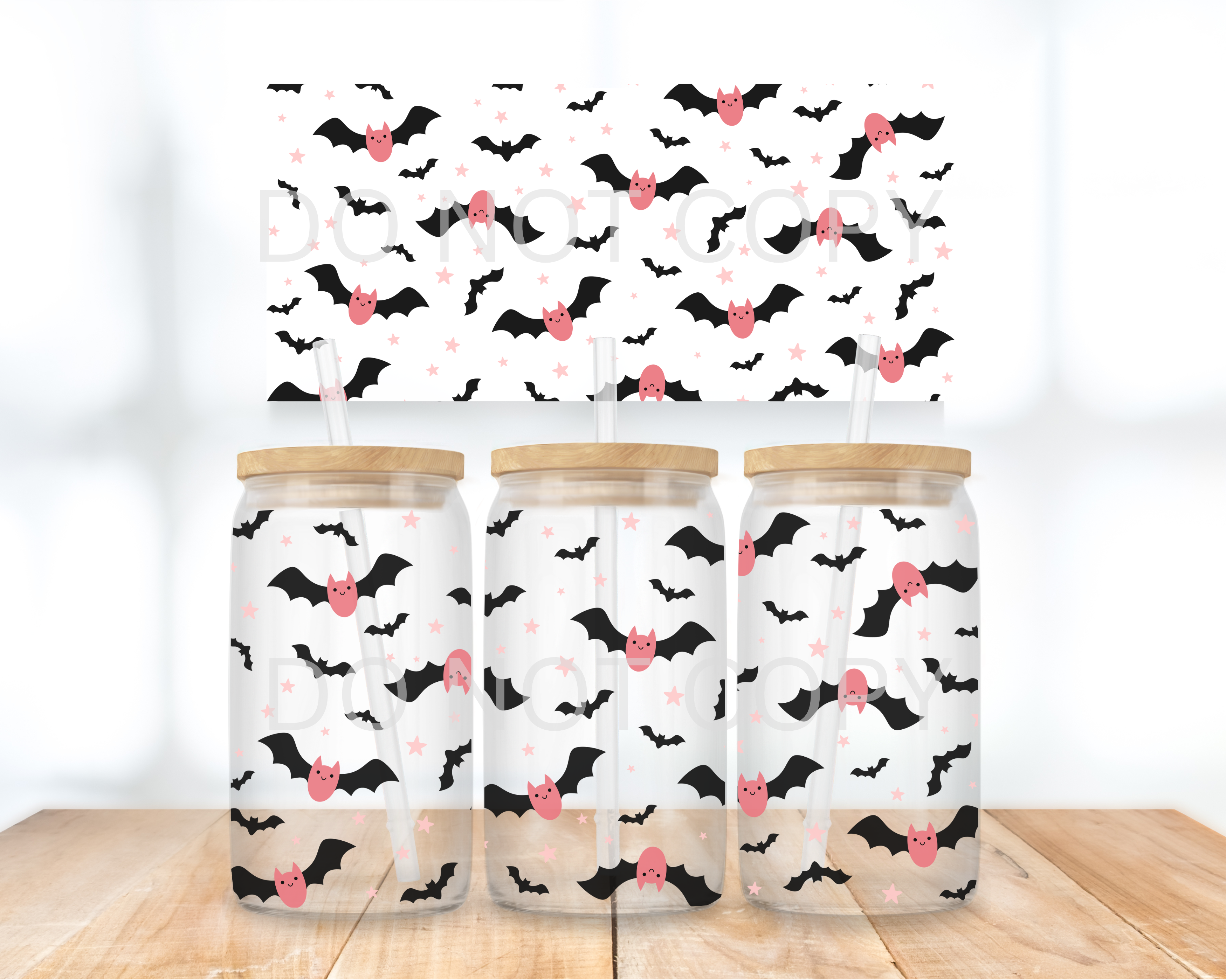 UVDTF - Retro Cute Bats