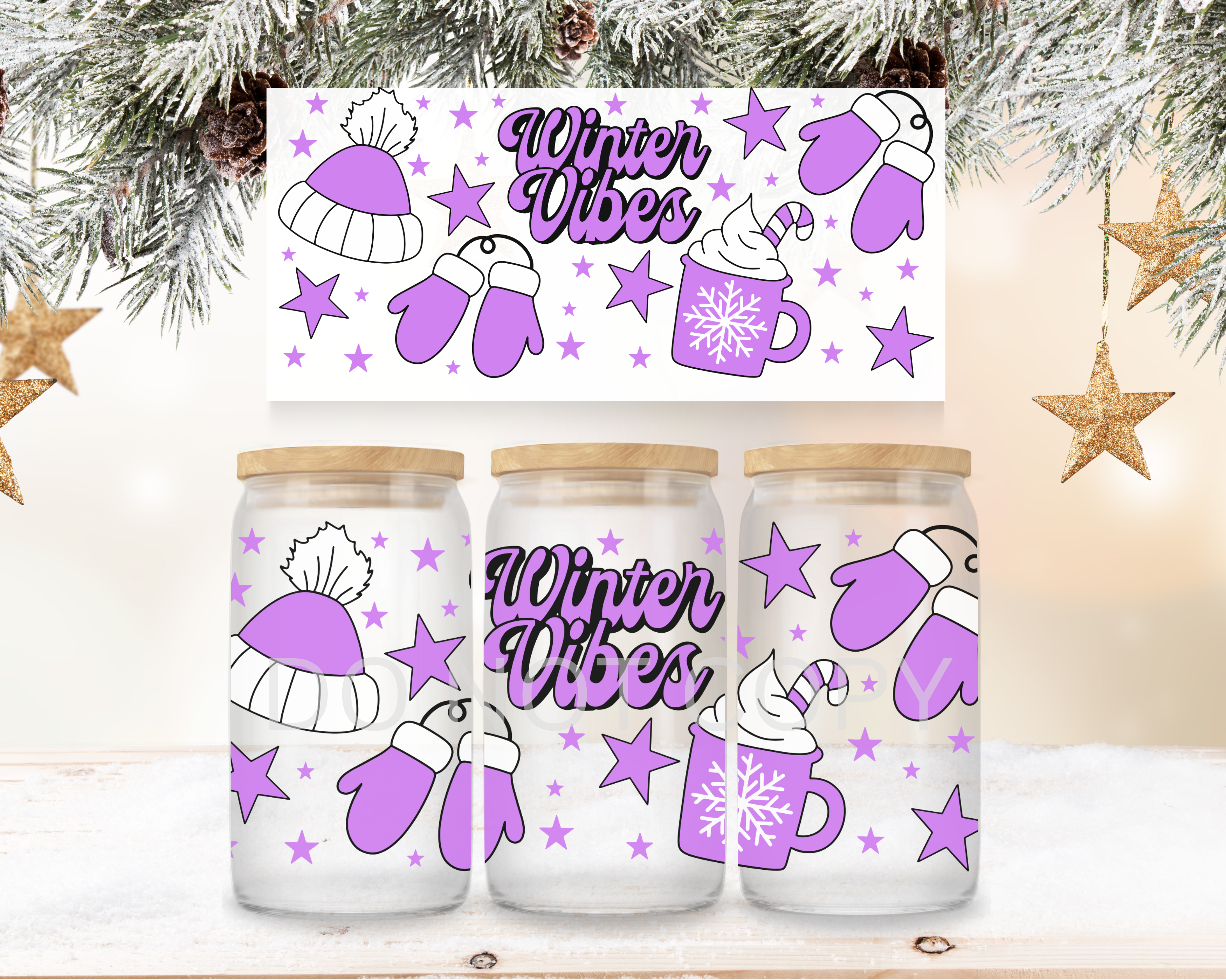 UVDTF - Winter Vibes Lavender