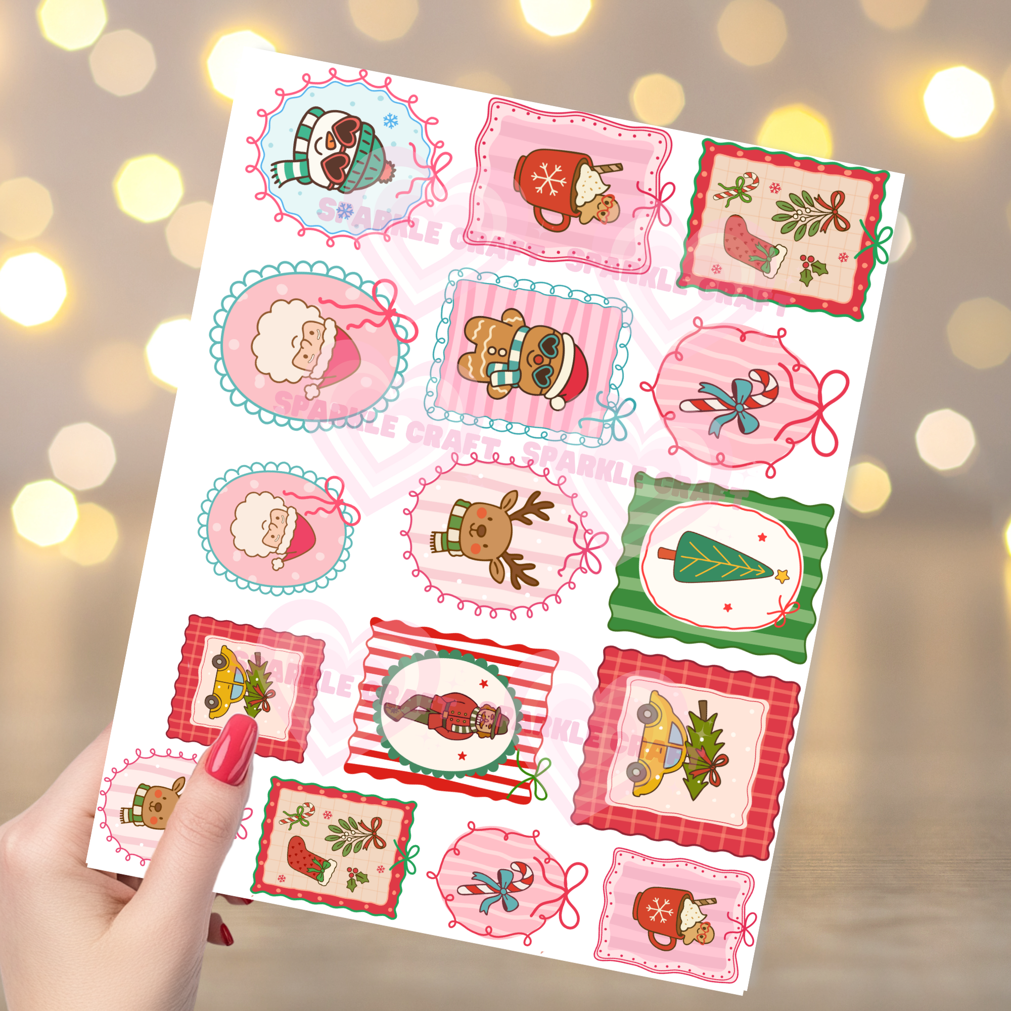 UVDTF  - Cute Stamp Element Sheet