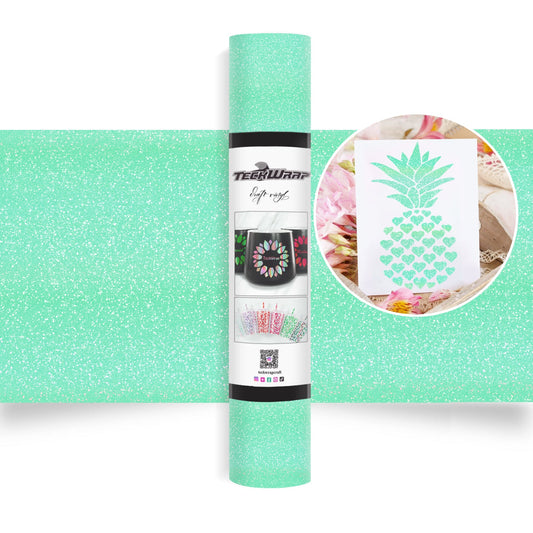 Teckwrap Colourful Glitter - Mint