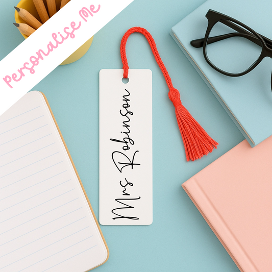 UVDTF - Teachers Name Bookmark Decal