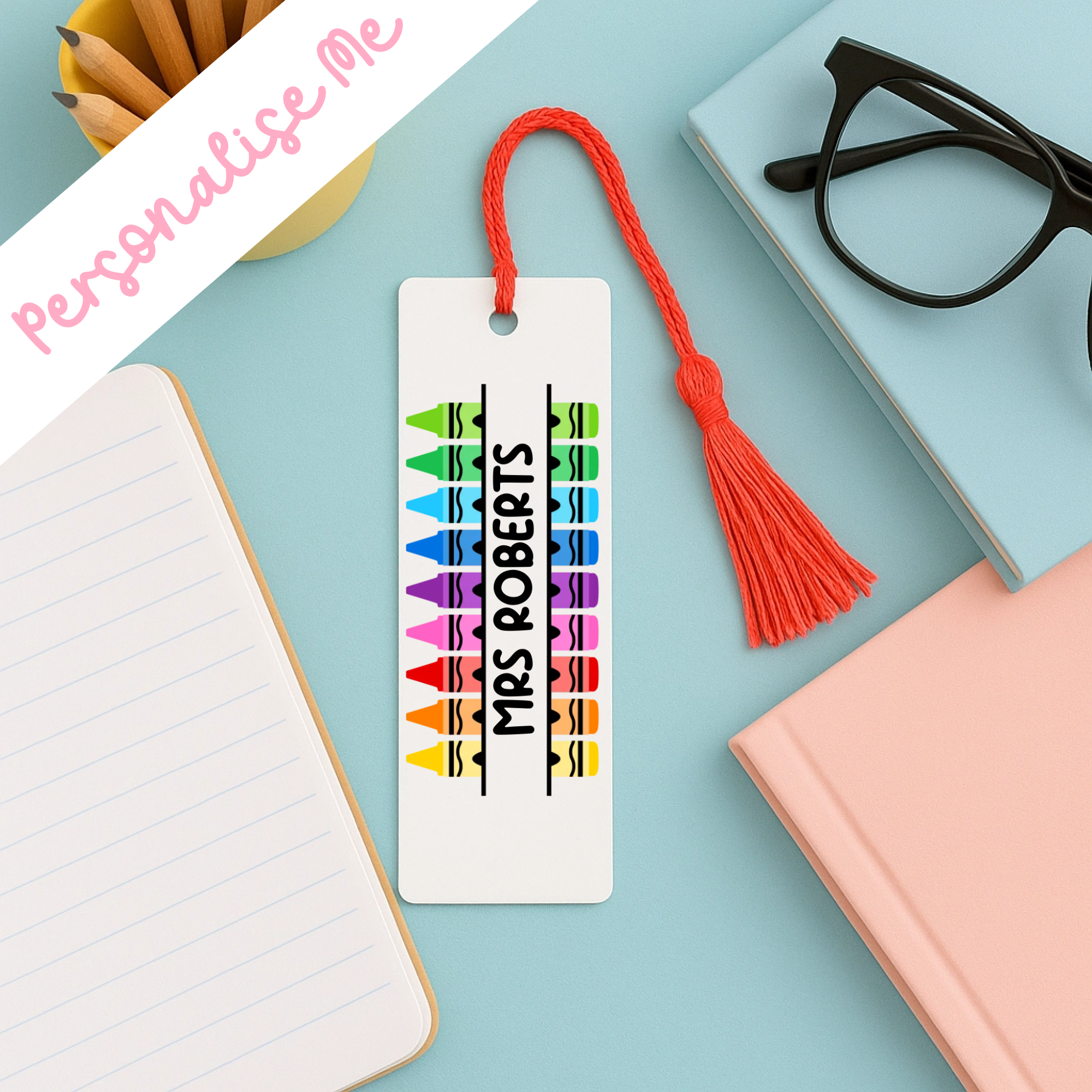 UVDTF - Crayons Bookmark Decal