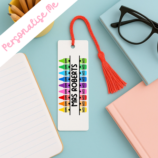 UVDTF - Crayons Bookmark Decal