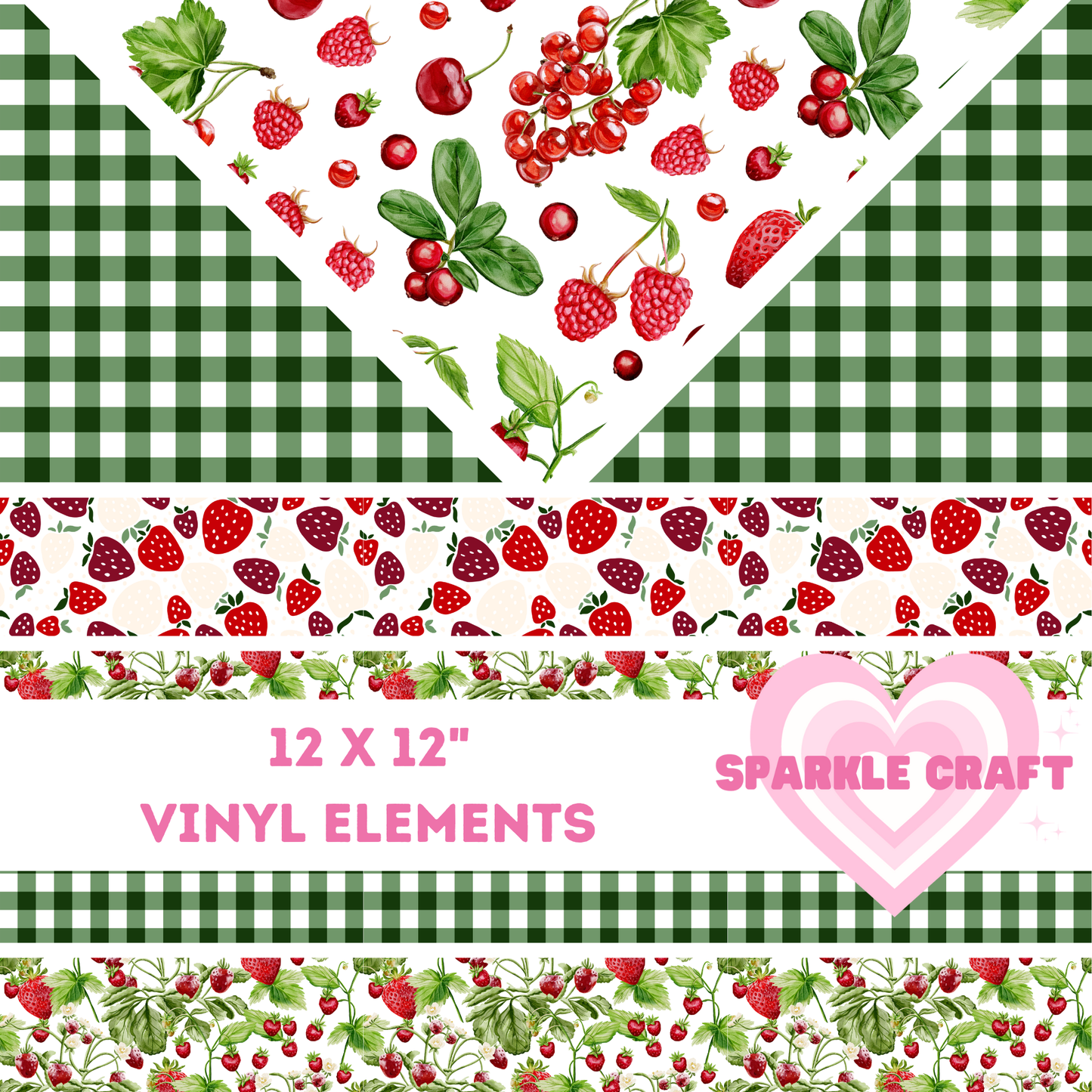 Printed Mixed Section Vinyl Sheet - 003
