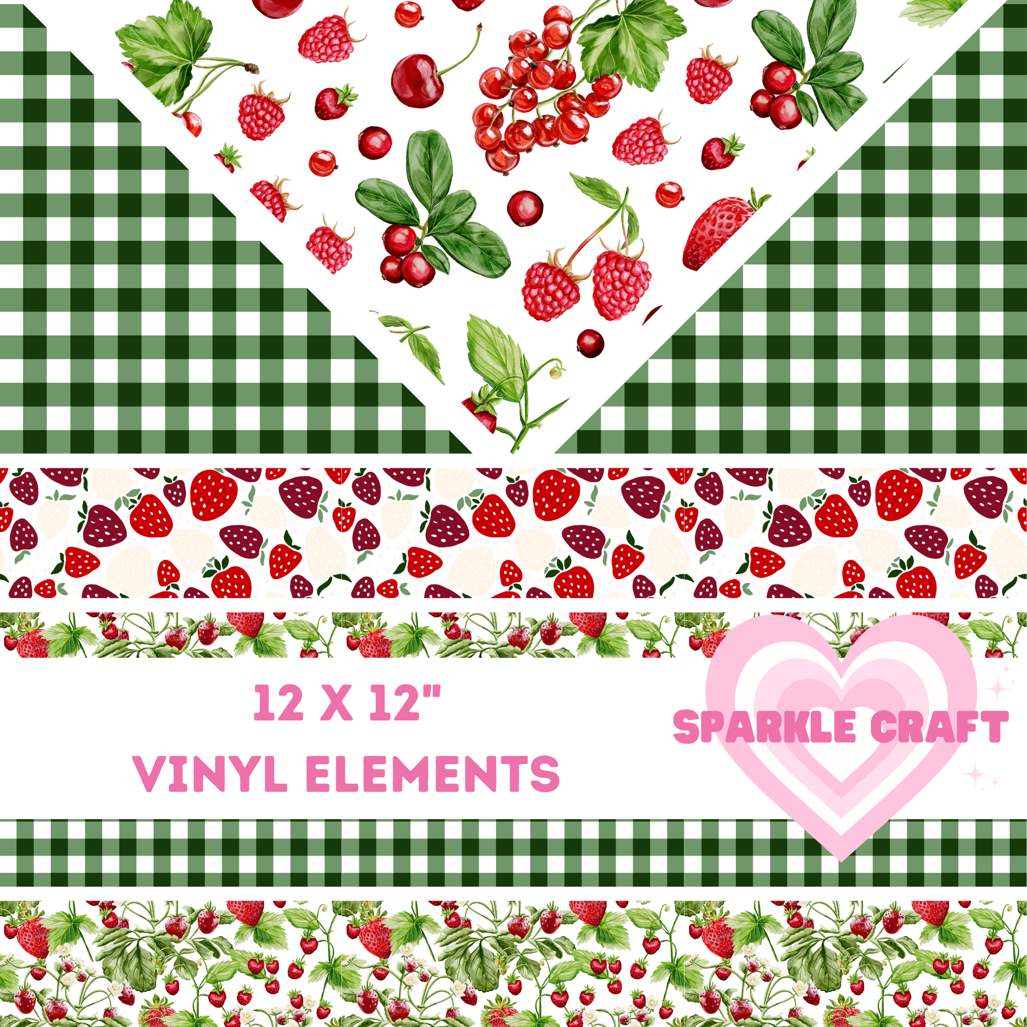 Printed Mixed Section Vinyl Sheet - 003