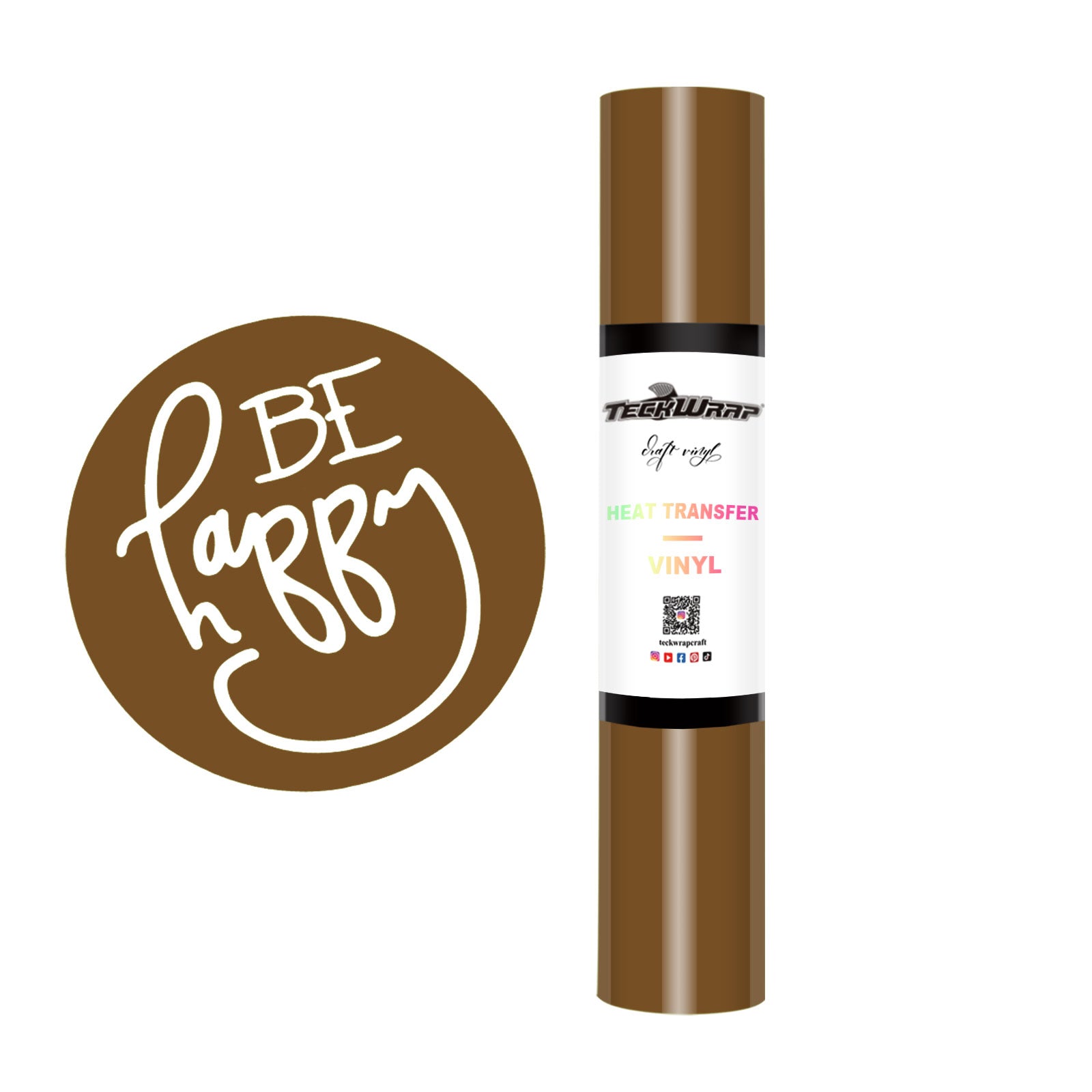 Teckwrap HTV -  PU Brown Sugar