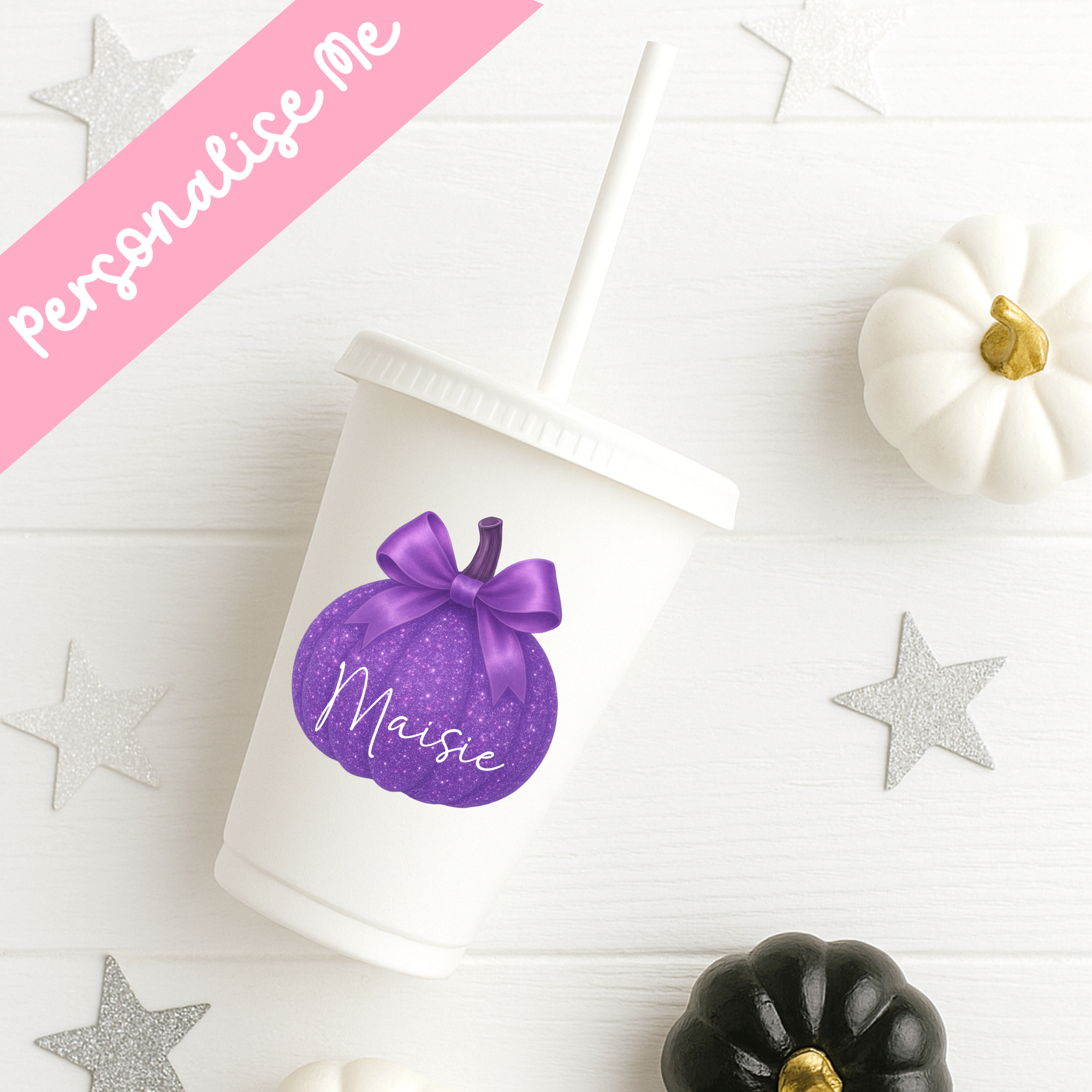 UVDTF - Purple Sparkle Pumpkin