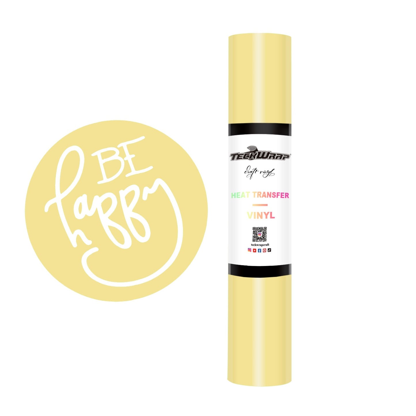 Teckwrap HTV -  PU Macaron Yellow