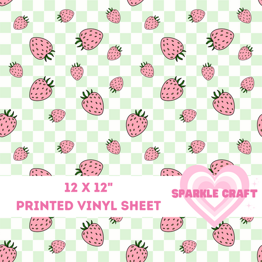 Printed Vinyl Sheet - 021