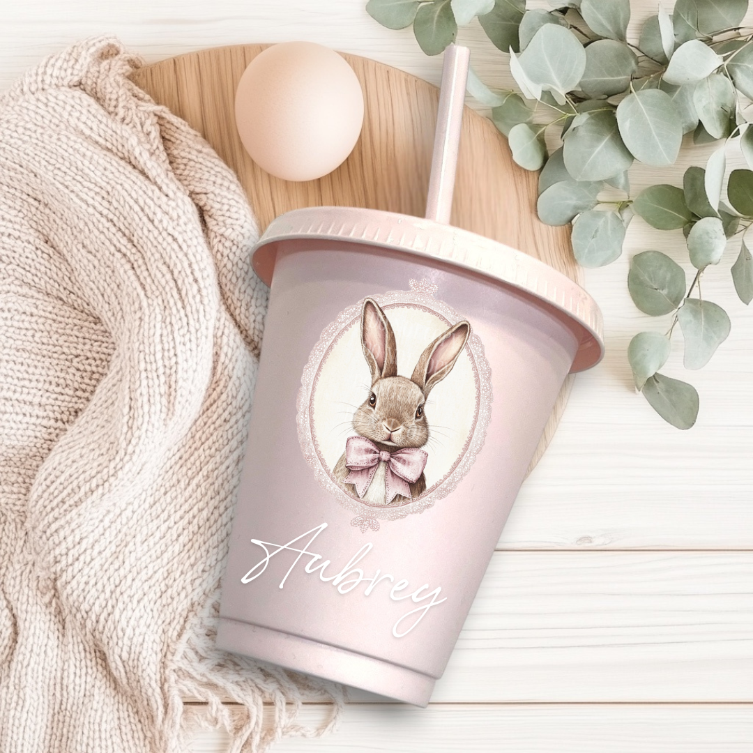 UVDTF - Vintage Pink Bunny Decal – Sparkle Craft Vinyl Limited