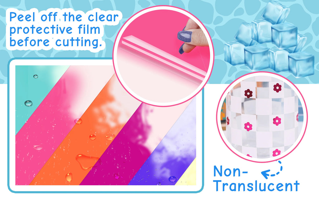 Teckwrap Cold Craft Vinyl - Pink Purple