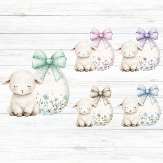 Lamb and Eggs  - Digital Download