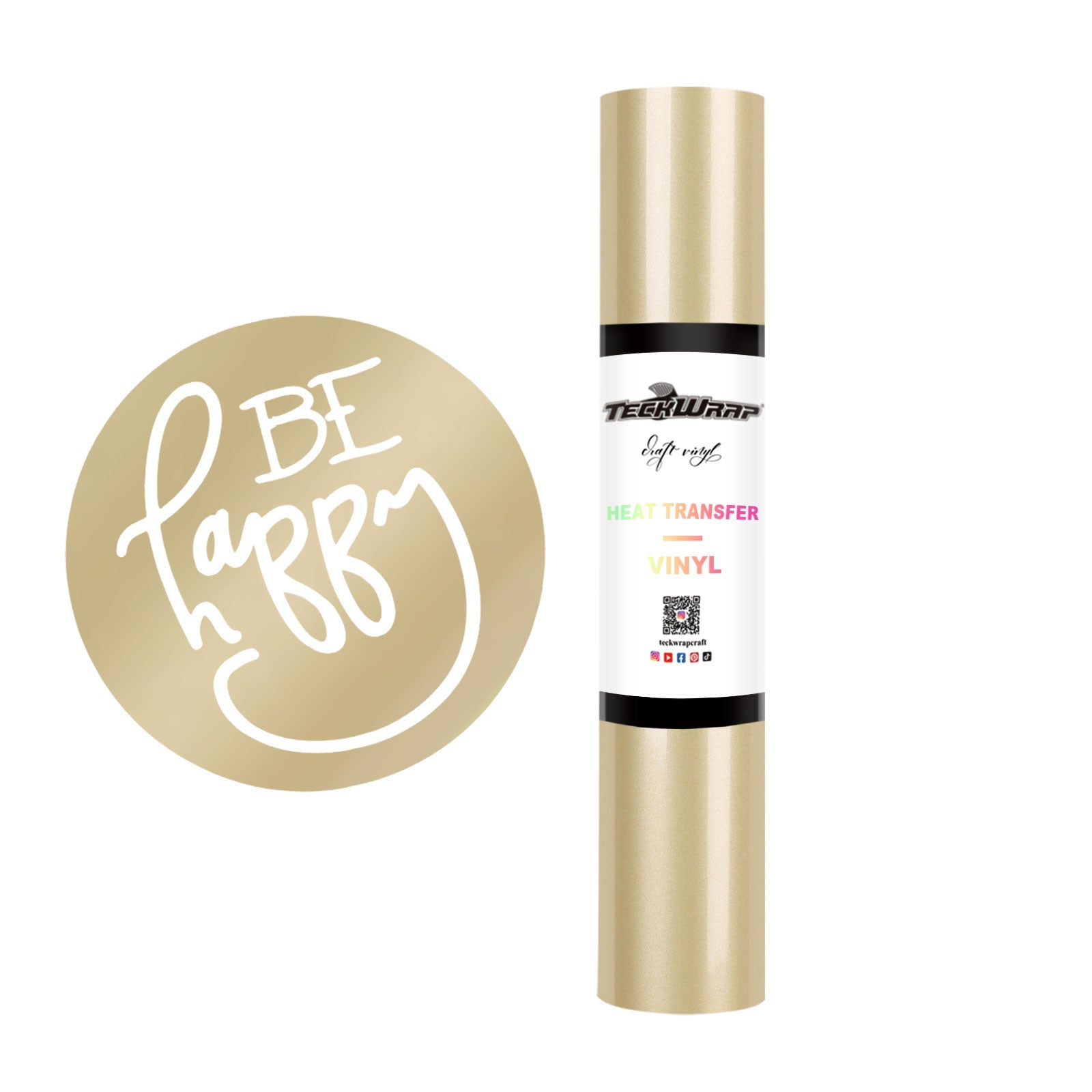 Teckwrap HTV -  PU Champagne Gold