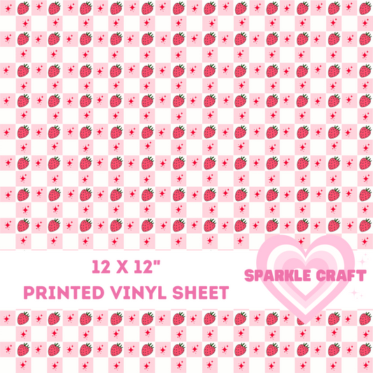 Printed Vinyl Sheet - 024