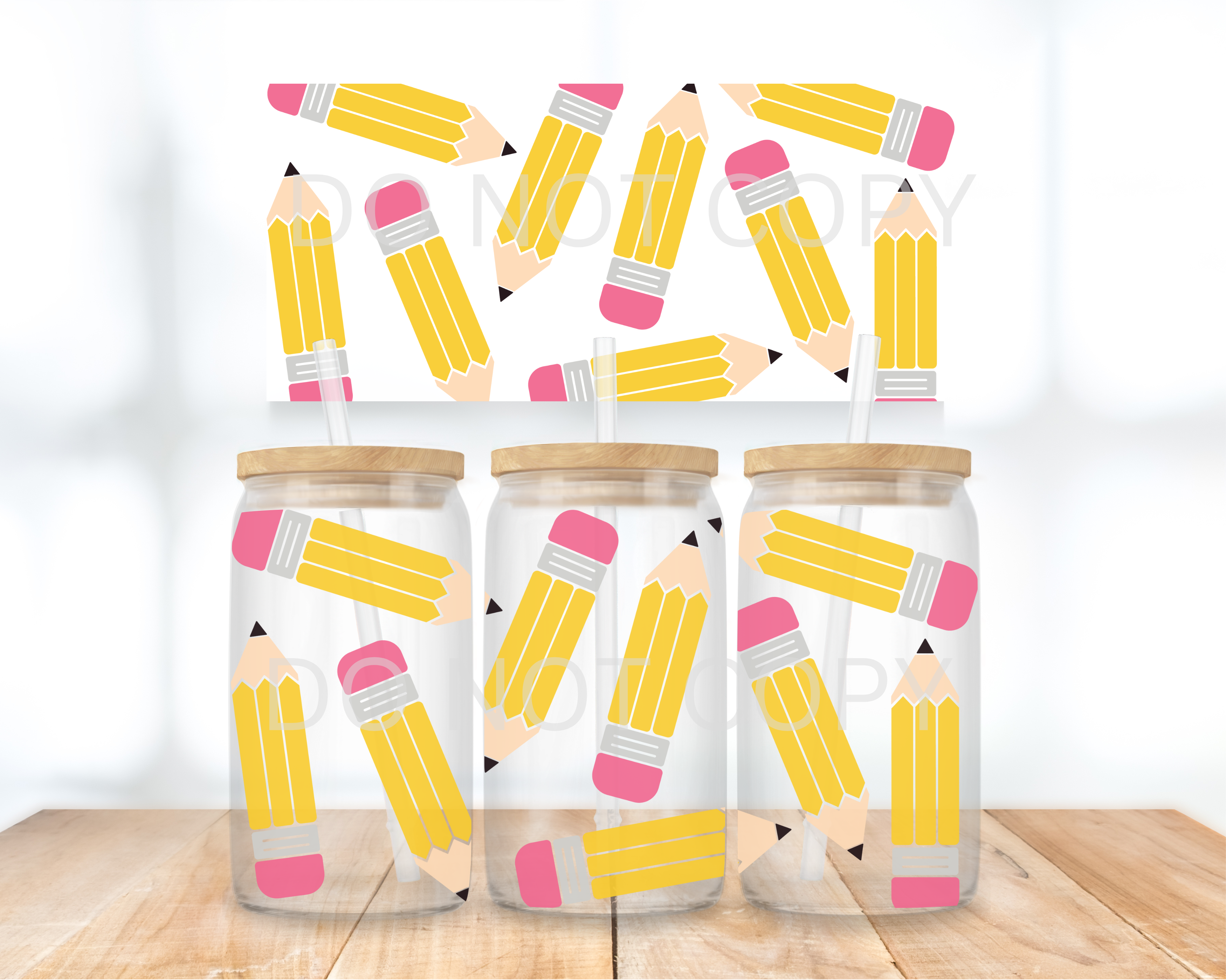 UVDTF - Pencils Wrap