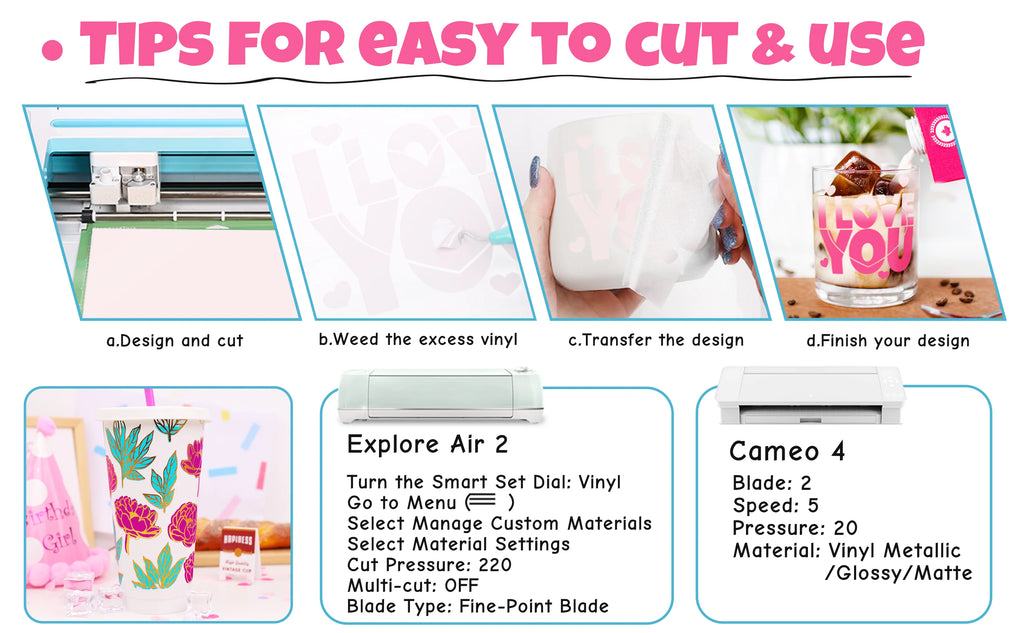 Teckwrap Cold Craft Vinyl - Pink Purple