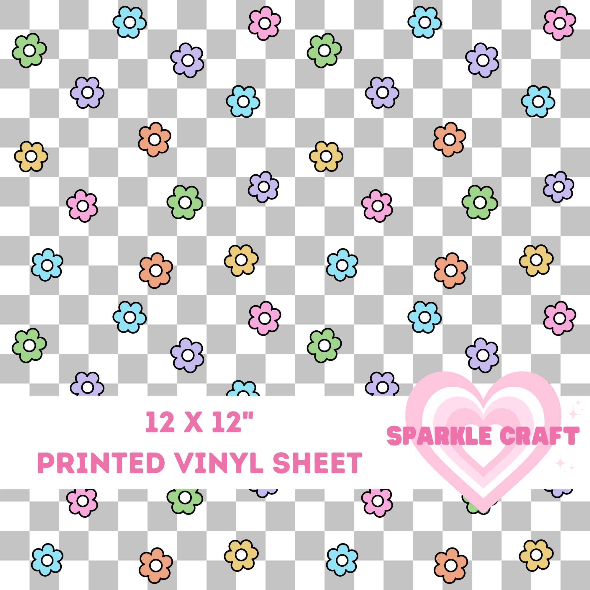 Printed Vinyl Sheet - 001