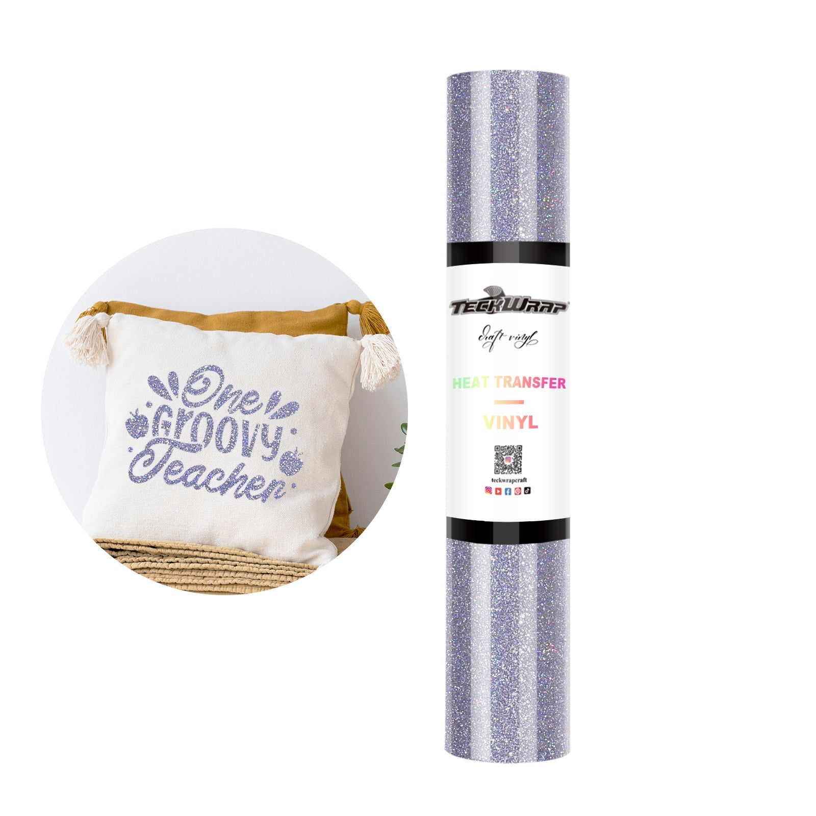 Teckwrap HTV Sparkle - Lavender