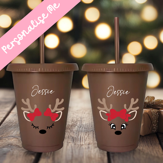 UVDTF  - Reindeer Faces Girls